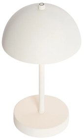 Buiten tafellamp mushroom wit oplaadbaar 3-staps dimbaar - Keira
