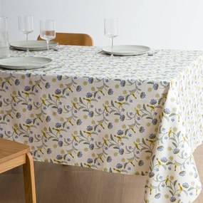Bedrukt tafelkleed, zacht gecoat katoen, LANZANA