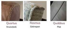 Het Anker Rasmus/Quartus/Quabbus Lederen Fauteuil Industrieel Met Arm Samenstellen