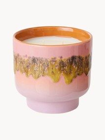 Handgemaakte geurkaars 70's (roos & vanille)