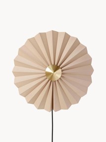 Wandlamp Tenty van papier met stekker