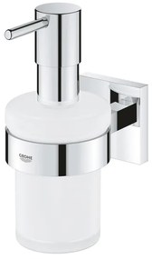 Grohe Start Cube zeepdispenser - met houder - 160ml - chroom 41098000