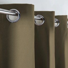 Verduisterend katoenen radiatorgordijn met oogjes Scenario