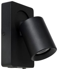 Lucide Nigel wandlamp 1x 5W zwart