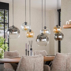 Grote Hanglamp Met Glazen Bollen