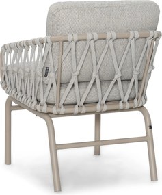 Tuinstoel Rope Zand/Beige Lifestyle Garden Furniture Ventana low  loft