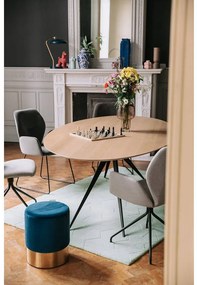 Goossens Excellent Eettafel Uniek, Ovaal 180 x 110 cm