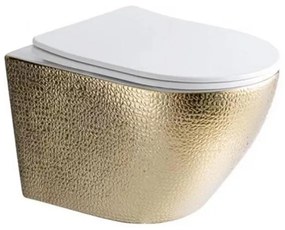 Best Design Royal Gold Spoelrandloos wandcloset incl. softclose zitting glans wit 4010140
