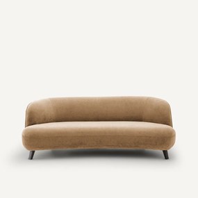 3-zitsbank, stonewashed fluweel, Rosebury, design E. Gallina