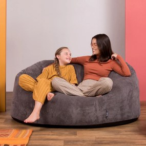 Cloudy Soul Giant 2-Seat Zitzak - Antracite
