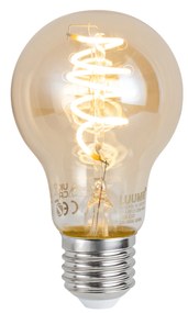 Smart E27 dimbare LED lamp A60 amber 4.9W 320 lm 2500K