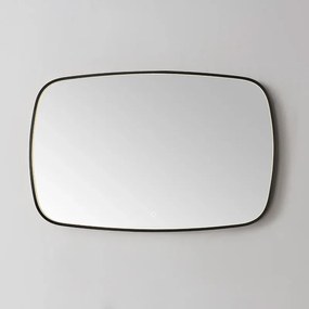 Lambini Designs Calera spiegel 140cm met spiegelverwarming en dimbare verlichting gunmetal
