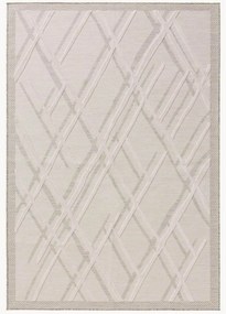 Indoor & outdoor vloerkleed Flora met hoog-laag structuur