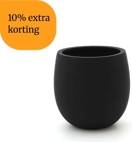 + 10% kassakorting | Bloempot Luca Lifestyle Grigio | Grijs Kunststof | ø55cm | Geschikt voor buiten en binnen | Kees Smit Tuinmeubelen