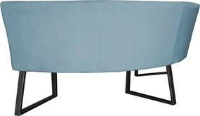 Eetkamerbank - Amsterdam - stof Element lichtblauw 16 - geschikt voor tafel 150 cm