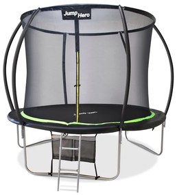 Premium tuintrampoline met veiligheidsnet aan binnenkant 305cm Jump Hero 10FT