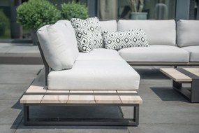 4 Seasons Outdoor | Duke loungeset  Loungeset    houtkleur weerbestendig