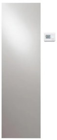 Vasco Niva radiator elektr 52x142cm m/rf-therm brown grey 361052142el2100