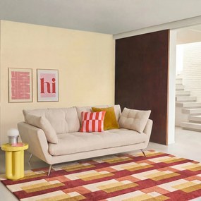 3-, 4- of 5-zitsbank in gemêleerd polyester, TOMI