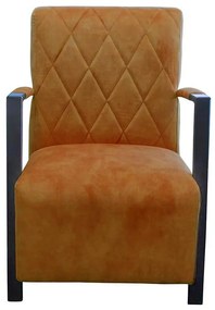 Fauteuil - Isabella - velours Adore cognac 28