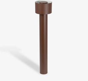 Leeds Tuinlamp Corten 65cm Tuinverlichting Corten Geïntegreerde LED