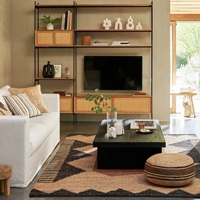 Vloerkleed 93% jute, Euphie