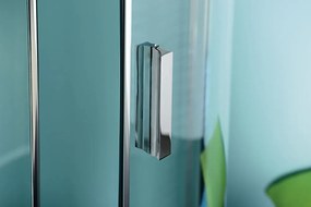 Polysan Zoom Line pendeldeur 90cm chroom