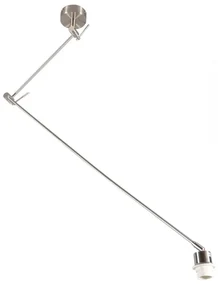 Eettafel / Eetkamer Hanglamp staal verstelbaar - Blitz Modern rond Binnenverlichting Lamp