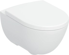 Nexus by Geberit randloos hangtoilet incl. quikrelease toiletbril met softclose glanzend wit