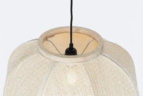 Oosterse Hanglamp Naturel Stof - Rob Taupe