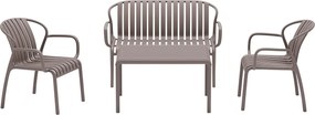 Garden Impressions Jade loungeset 4-delig - taupe