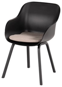 Hartman Le Soleil Element dining armstoel - Carbon black/Black