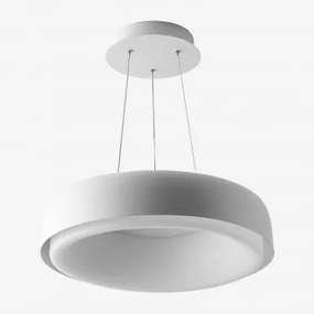 Ramize Metalen LED-plafondlamp Wit - Sklum