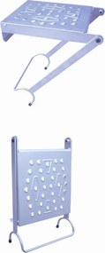 Escalo voetbankje metaal Staal - 6x26x28cm