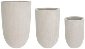 Bizzotto | Set van 3 bloempotten Brush
