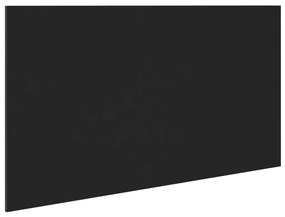 vidaXL Hoofdbord 160x1,5x80 cm bewerkt hout zwart