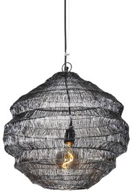 Oosterse hanglamp zwart 45 cm x 40 cm - Vadi