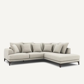 Hoekbank van gevlekt canvas, ARMENTO