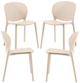 Pack 4 Brandi stoel