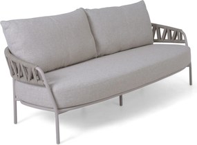 Stoel en Bank Loungeset 5 personen Rope Taupe  4 Seasons Outdoor Calma