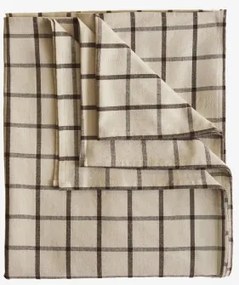 Oriska Katoenen Tafelkleed 150 X 200 Cm & Tapiocabeige - Intens Mokkabruin - Sklum