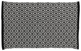 Differnz Wales badmat 50x80cm zwart wit