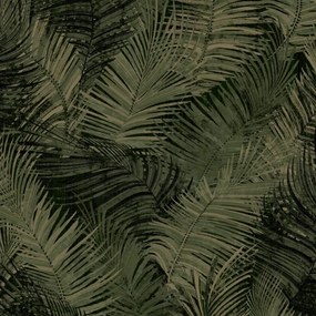 DUTCH WALLCOVERINGS Behang Palm groen
