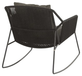 4 Seasons Outdoor Accor Rocking Chair Antraciet SALE  Loungestoel    antraciet weerbestendig