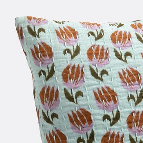 Rechthoekige kussenhoes, tetra, Ikat print, Asti