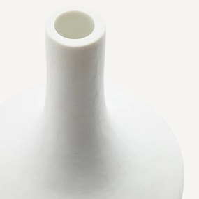 Vaas in ondoorzichtig glas met groeven, Mistrie