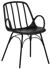 Jörn Eetkamerstoel - Natalia - Zwart - Kunststof - Jörn