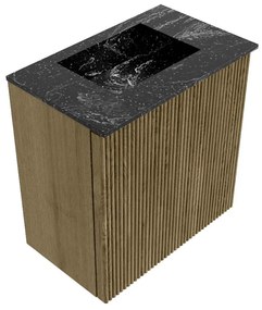 Mondiaz Joya DLux 40cm toiletmeubel dusk met wastafel faye midden zonder kraangat lava