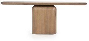 Eleonora Leon Design Wandtafel Bruin Eiken - 200 X 45cm.