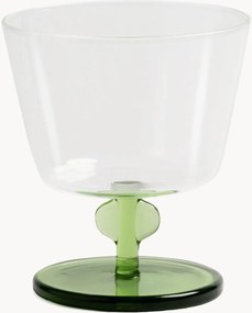 Handgemaakte wijnglazen Petal, 2-delig